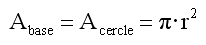 Àrea d'un cercle